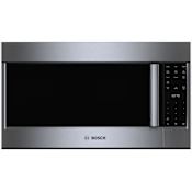 Bosch 500 Series 30 Inch Wide 2.1 Cu. Ft. 1550 Watt Over the Range Microwave with Sensor Cooking and Carbon Filter Stainless Steel