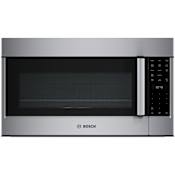 Bosch Benchmark® 30 Inch Wide 1.9 Cu. Ft. 1450 Watt Over the Range Microwave with Touch Controls and LED Lights Stainless Steel