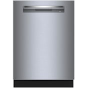 Bosch Benchmark® 24 Inch Wide 16 Place Setting Built-In Top Control Dishwasher with CrystalDry and PrecisionWash Stainless Steel