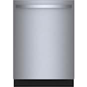 Bosch 300 Series 24 Inch Wide 16 Place Setting Built-In Top Control Dishwasher Stainless Steel