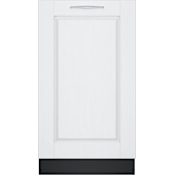 Bosch 800 Series 18 Inch Wide 10 Place Setting Built-In Panel Ready Top Control Dishwasher Panel Ready