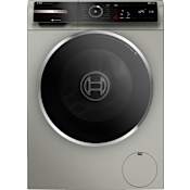 Bosch 800 Series 24 Inch Wide 2.4 Cu. Ft. Energy Star Certified Front Loading Washing Machine Pearl Steel