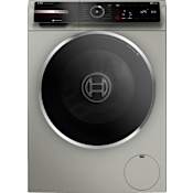 Bosch 800 Series 24 Inch Wide 2.4 Cu. Ft. Energy Star Certified Front Loading Washing Machine Pearl Steel