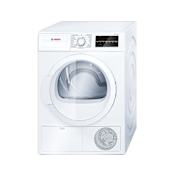 Bosch 24 Inch Wide 4 Cu. Ft. Electric Dryer with Ventless Condensation Drying White