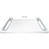 Bosch Stacking Kit for Washer and Dryer Set with Pull Out Shelf White