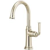 Brizo Rook 1.8 GPM Single Hole Bar Faucet Brilliance Polished Nickel