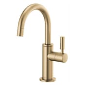 Brizo Odin 1.5 GPM Cold Only Water Dispenser Beverage Faucet - RO Compatible Brilliance Luxe Gold