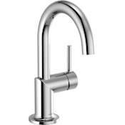 Brizo Odin 1.5 GPM Single Hole Bathroom Faucet Less Drain Assembly - Limited Lifetime Warranty Chrome