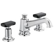 Brizo Invari 1.2 GPM Widespread Bathroom Faucet with Pop-Up Drain Assembly Less Handles - Limited Lifetime Warranty Chrome