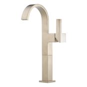 Brizo Siderna 1.5 GPM Single Hole Bathroom Faucet Less Drain Assembly - Limited Lifetime Warranty Brilliance Brushed Nickel