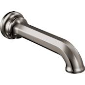 Brizo Beauclere 9" Non Diverter Tub Spout Brilliance Black Onyx