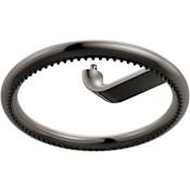 Brizo Roccesco 1.75 GPM Single Function Shower Head Less Shower Arm Brilliance Black Onyx