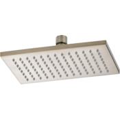 Brizo Siderna 2.5 GPM Single Function Shower Head Brilliance Brushed Nickel