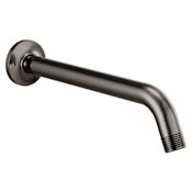 Brizo Kintsu 10” Shower Arm and Flange Brilliance Black Onyx
