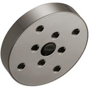 Brizo Essential 1.75 GPM Single Function Rain Shower Head Brilliance Black Onyx