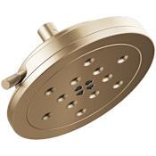 Brizo Litze 1.75 GPM Multi Function Shower Head Luxe Gold