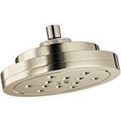 Brizo Litze 1.75 GPM Multi Function Shower Head Brilliance Polished Nickel