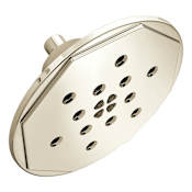Brizo Rook 1.75 GPM Multi Function Shower Head Brilliance Polished Nickel