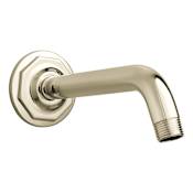 Brizo Rook 7" Shower Arm with Flange Brilliance Polished Nickel