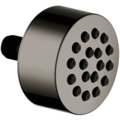 Brizo HydraChoice Body Spray with Full Spray Touch Clean Spray Head and 50 Degree Adjustability - Less Trim and Rough In Brilliance Black Onyx