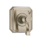 Brizo Virage Thermostatic Valve Trim Only with Integrated Volume Control - Less Rough In Brilliance Brushed Nickel
