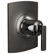 Brizo Pressure Balanced Valve Trim Only - Less Handle and Rough In Brilliance Black Onyx