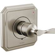 Brizo Virage Single Function Pressure Balance Valve Trim Only Brilliance Brushed Nickel