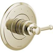Brizo Atavis Sensori Thermostatic Valve Trim Only Less Handle and Rough In - Separate Volume Control(s) Needed Brilliance Polished Nickel