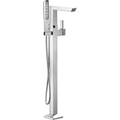 Brizo Vettis Single Handle Floor Mounted Tub Filler - Limited Lifetime Warranty Chrome