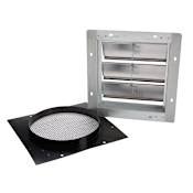 Broan 10" Round Duct Wall Cap with Gravity Damper na