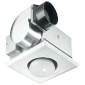 Broan 70 CFM 4 Sone Ceiling Mounted Bath Fan White