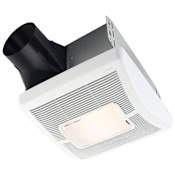 Broan 110 CFM 1.3 Sone Ceiling Mounted Bath Fan White