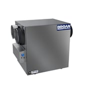 Broan AI 133 CFM Wall or Ceiling Mounted Energy Recovery Ventilator with Side Ports and LCD Screen N/A