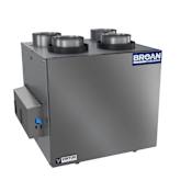 Broan AI 225 CFM Wall or Ceiling Mounted Heat Recovery Ventilator with Top Ports and Auto Balancing N/A