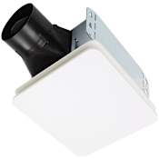 Broan Roomside 60 CFM 0.9 Sone Ceiling Mounted Energy Star Certified Bath Fan White