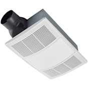 Broan 110 CFM 2 Sone Ceiling Mounted Bath Fan White