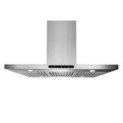 Broan EIT1 580 - 640 CFM 36 Inch Wide Wall Mounted Range Hood with LED Lights Stainless Steel