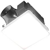 Broan Evolve 110 CFM 0.6 Sone Ceiling Mounted Energy Star Certified Bath Fan White