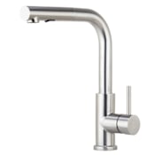 Build Essentials Stainless Steel 1.8 GPM Pull-Out Kitchen Faucet Brushed Stainless
