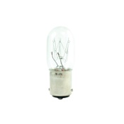 Bulbrite 15 Watt Dimmable T7 BA15D Incandescent Bulb- 100 Lumens and 2700K Clear