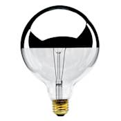 Bulbrite 60 Watt Dimmable G40 Medium (E26) Incandescent Bulb- 520 Lumens and 2700K Half Chrome