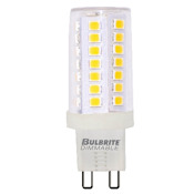 Bulbrite 5 Watt Dimmable T6 G9 LED Bulb- 550 Lumens, 2700K, and 80CRI Clear