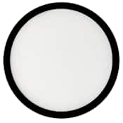 Bulbrite 7" Wide LED Flush Mount Ceiling Fixture Black