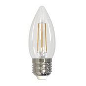 Bulbrite 5.5 Watt Dimmable B11 Medium (E26) LED Bulb- 500 Lumens, 2700K, and 90CRI Clear