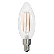 Bulbrite 5 Watt Dimmable B11 Candelabra (E12) LED Bulb- 500 Lumens, 5000K, and 90CRI Clear