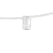 Bulbrite 25' Long 15 Light String Lights White