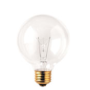 Bulbrite Pack of (24) 40 Watt Vintage Edison Dimmable G25 Medium (E26) Incandescent Bulbs - 300 Lumens and 2700K Clear