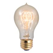 Bulbrite Pack of (4) 60 Watt Vintage Edison Dimmable A19 Medium (E26) Incandescent Bulbs - 200 Lumens and 2200K Antique