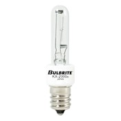Bulbrite Pack of (2) 60 Watt Dimmable T3 Candelabra (E12) Xenon / Krypton Bulbs - Clear - 960 Lumens and 2700K Clear