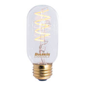 Bulbrite Pack of (2) 4 Watt Vintage Edison Dimmable T14 Medium (E26) LED Bulbs - 190 Lumens, 2200K, and 85CRI Antique